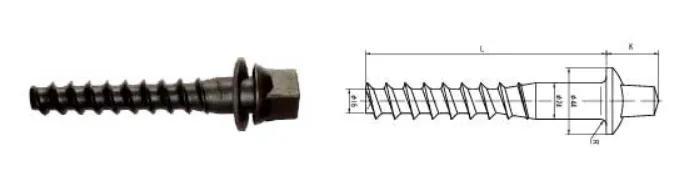 rail screw rail screw