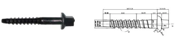 rail screw rail screw
